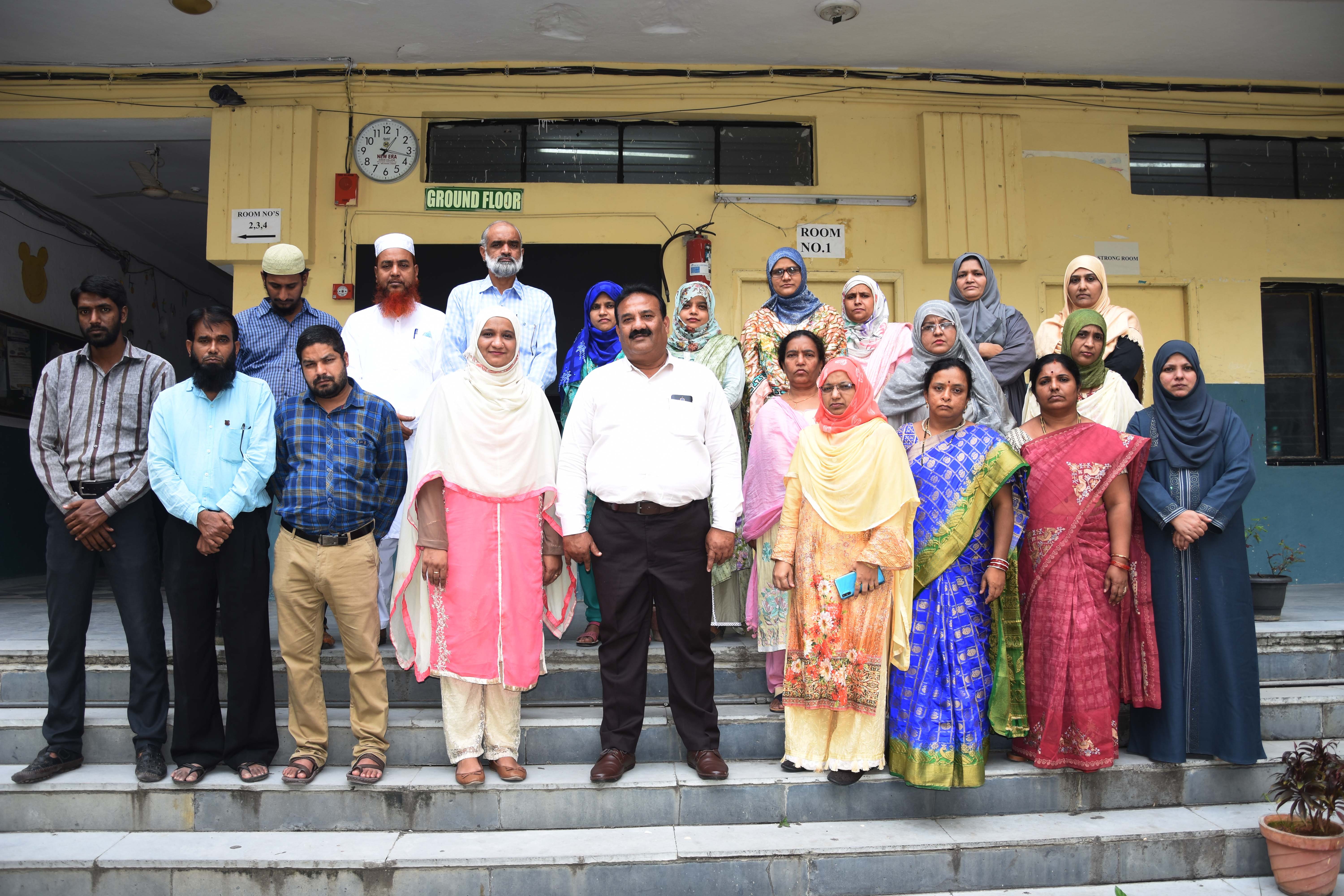 Chairman along with the Teaching Staff